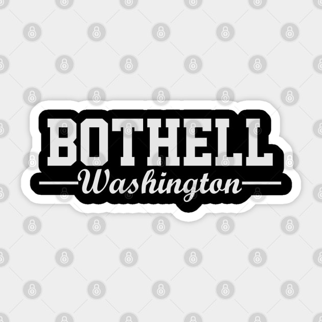 Bothell Washington Sticker by Eric Okore